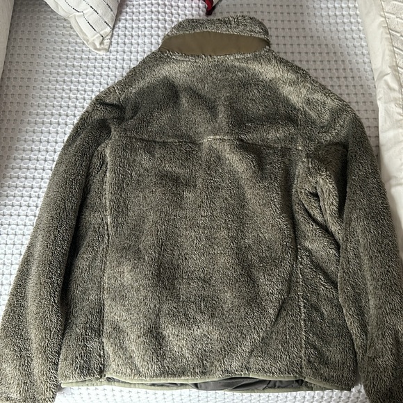 L.L. Bean Hi-Pile Fleece Pullover Womens Medium Dark Olive/Eucalyptus New w Tag - Picture 6 of 7